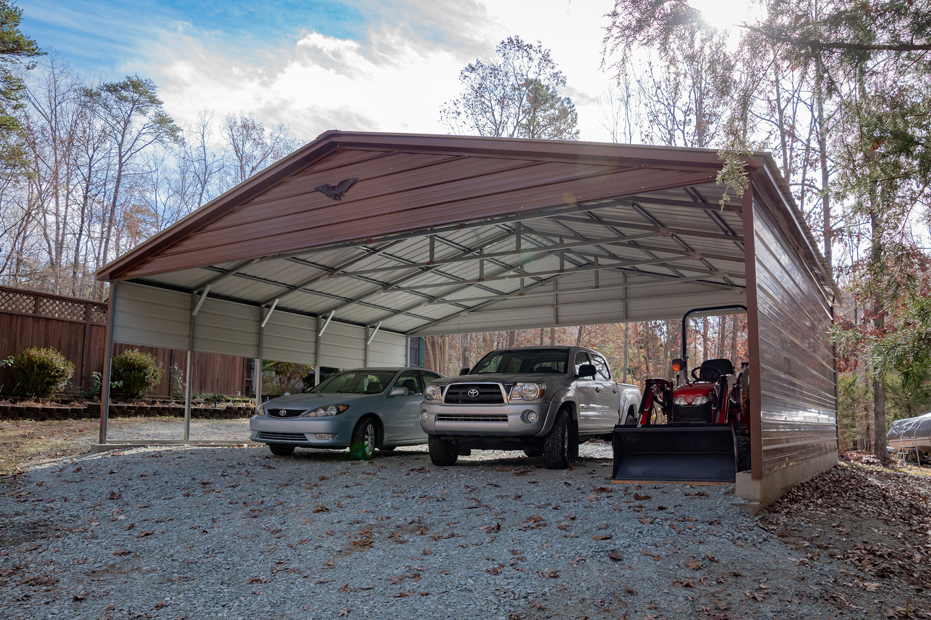 Best Metal Carports For Areas With Mild Or Moderate Climates