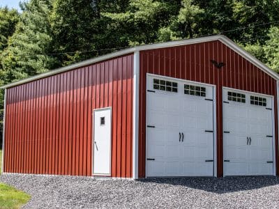 Eagle-Carports-24x35x12-All-vertical-Garage