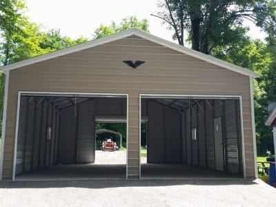 Eagle-Carports-24x40x12-Vertical-Roof-Garage